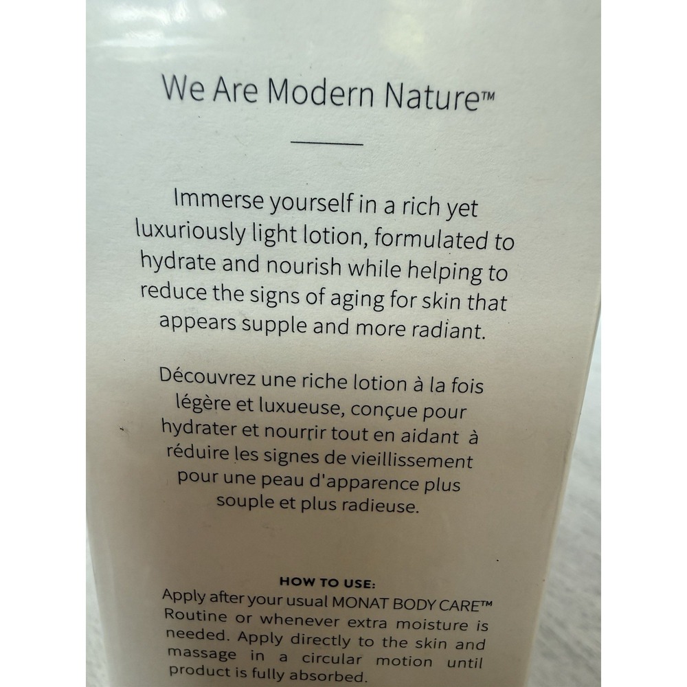 Monat Smooth Renew Body Lotion Hydrating Radiance Skin Care 7oz e 208mL Sealed - Picture 6 of 8